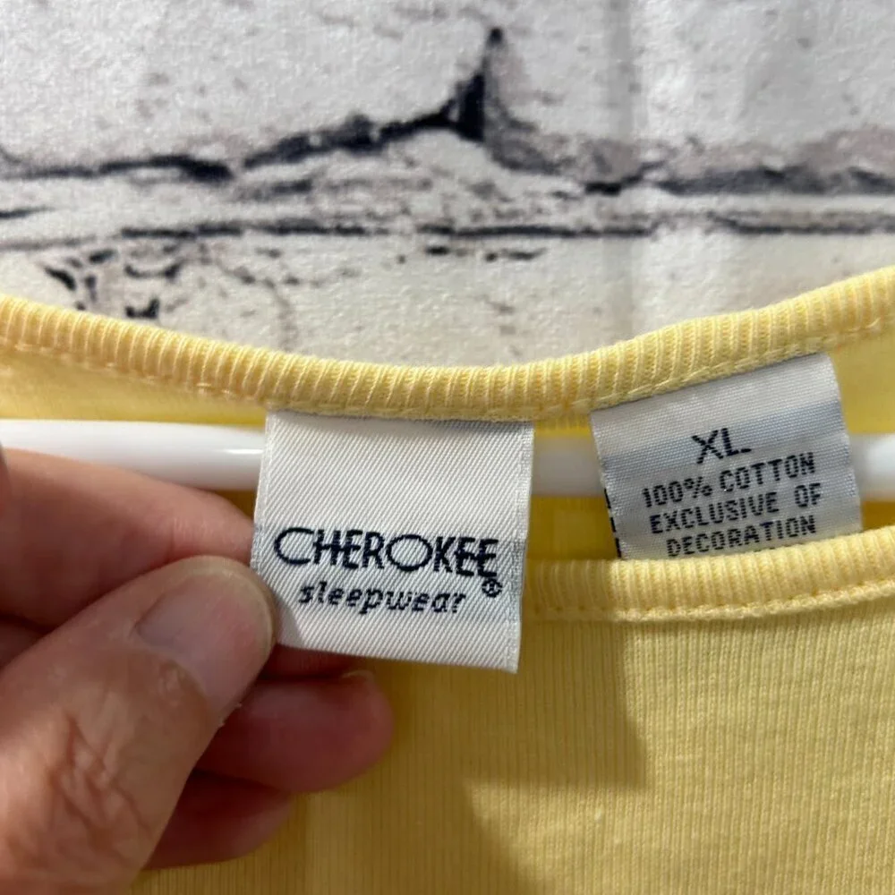 New with tags Ladies Cherokee Sleepwear tank top Size XL